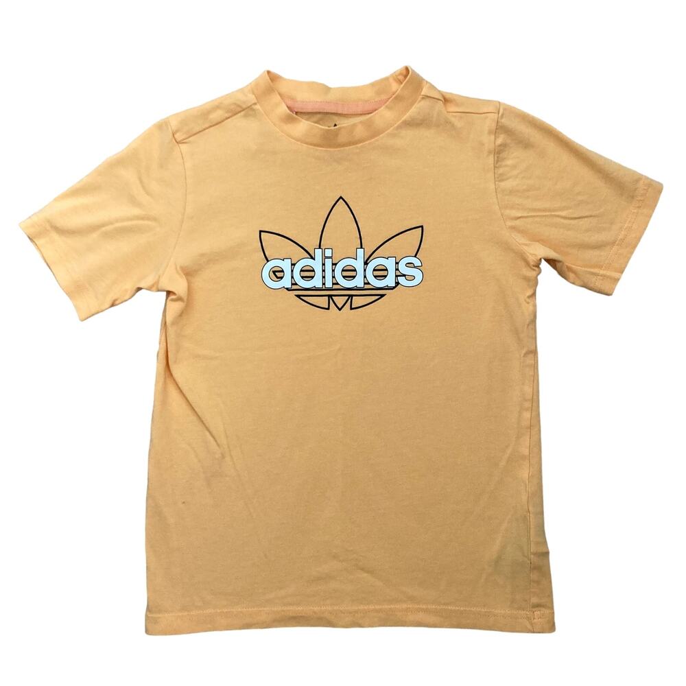 adidas Originals Sport Collection Short Sleeve T-Shirt - Orange - 7/8